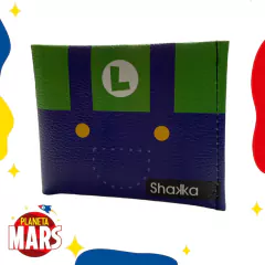 Billetera de ecocuero Luigi Bros (jardinero)