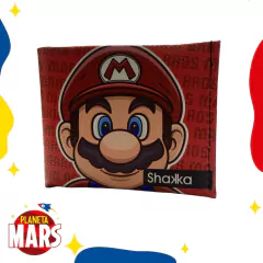 Billetera de ecocuero Mario Bros (cara)