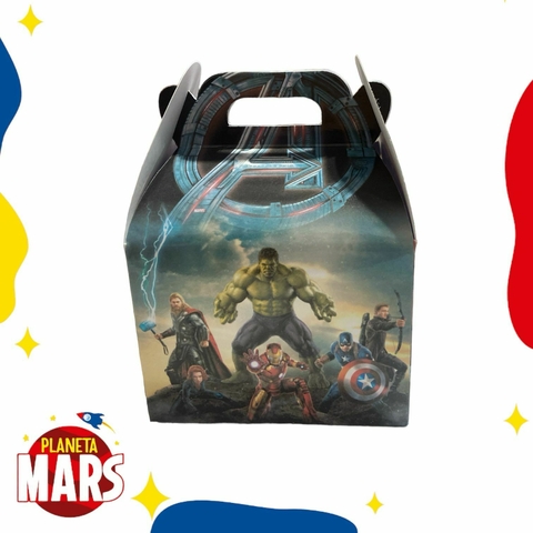 Cajita feliz pequeña Avengers