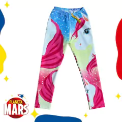 Calza con friza Unicornio (perfil)