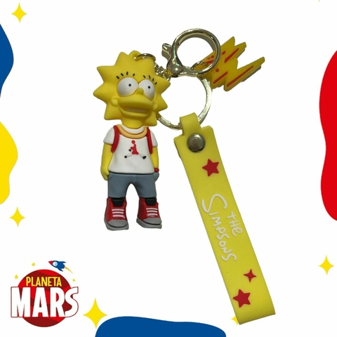 Llavero de goma Lisa Simpsons