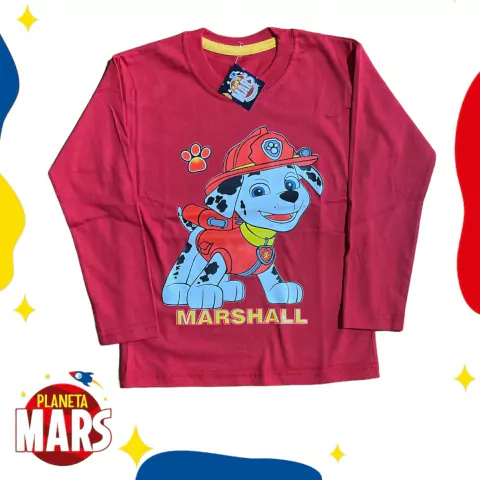 Camiseta premium Marshall Paw Patrol (letras)
