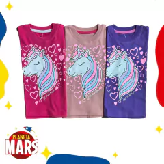 Camiseta premium Unicornio (corazón) - comprar online