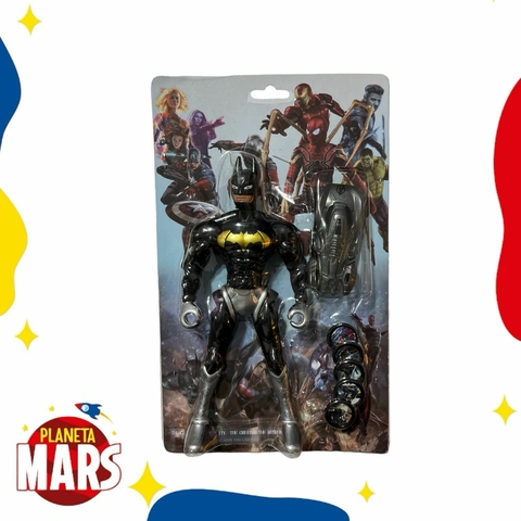 Muñeco lanza tazo Batman