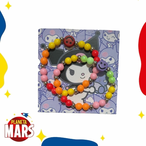 Pulseras x2 Kuromi