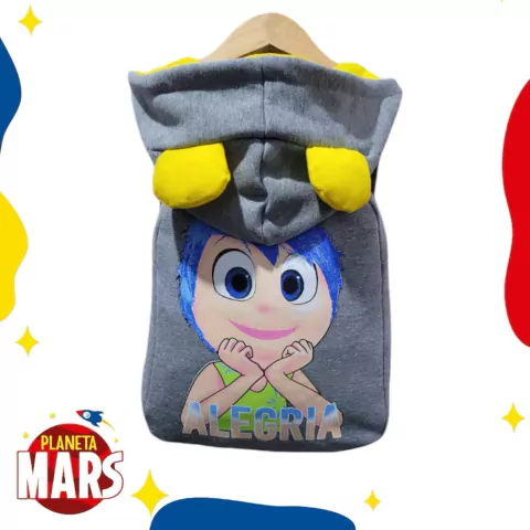 Capumochila Alegría Intensamente