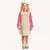 Conjunto Menina Manga Longa em Cotton e Vestido em Tweed - comprar online
