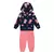 Conjunto Infantil Menina Inverno Blusa com Capuz e Estampada Calça Moletom Peluciado - Kyly na internet