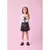 Conjunto Infantil Feminino Blusa Manga Longa e Shorts Pérola Momi - comprar online