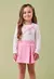 Conjunto ML Infantil Blusa Short Estampado Borboleta Feminino Momi - comprar online