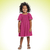 Vestido em Meia Malha Infantil Fakini