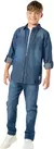 Camisa Jeans Infantil Masculina Mania Kids 3269 na internet