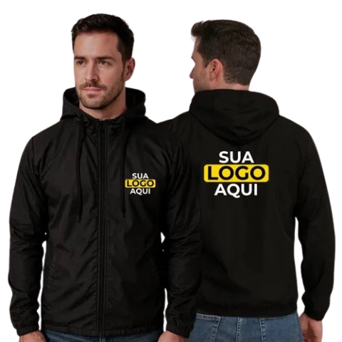 Jaqueta Corta Vento Personalizada - comprar online