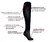 Meião Kanxa Profissional Preto - comprar online