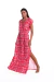 Vestido Paraty Longo Estampa Red Flower - comprar online