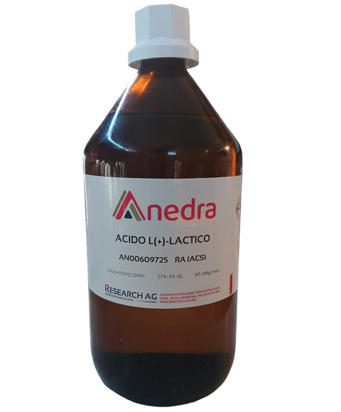 ACIDO L(+) LACTICO PRO-ANALISIS (A.C.S.) - ANEDRA