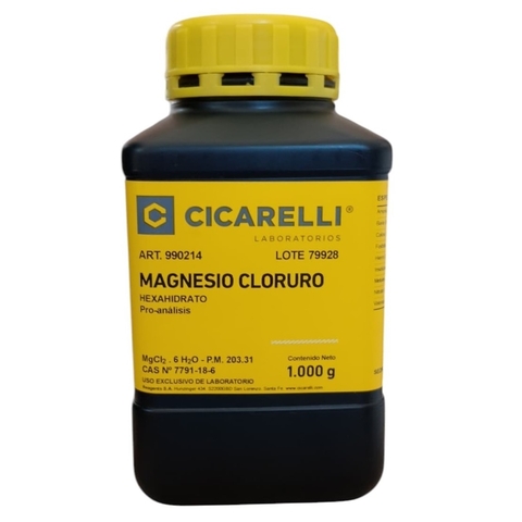 MAGNESIO CLORURO 6-HIDRATO PRO-ANALISIS - CICARELLI