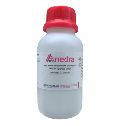 SODIO SOLUCION ESTANDAR 1000 mg/L Na - ANEDRA