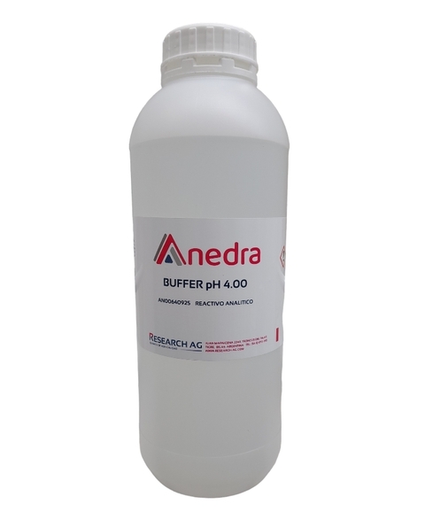 SOLUCION BUFFER PH 4,00 X 1000 ML - ANEDRA
