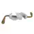 PINZA DOBLE NUEZ FIJA DE ALUMINIO
