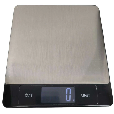 BALANZA COMPACTA 5000 GR/1 GR EK6003 NEGRA/PLATA