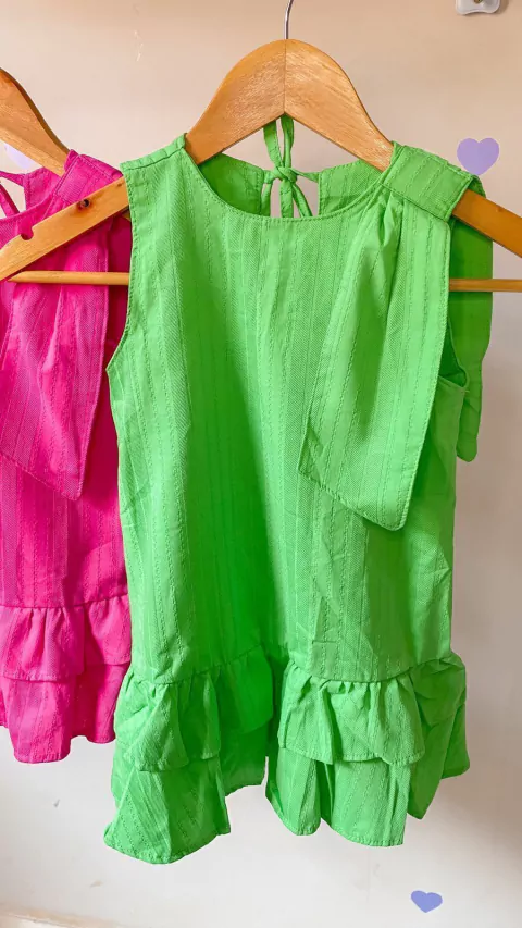 Vestido Alice Verde Bandeira