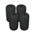 Juego 4 Rodillos Para Gimnasio Espuma Maquina 17x9 Cm