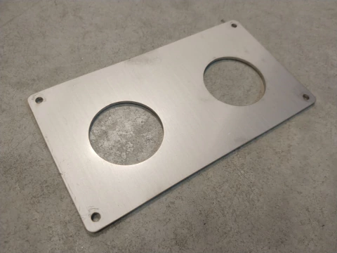 BASE CUBO CAÑO EXTRACTOR DOBLE