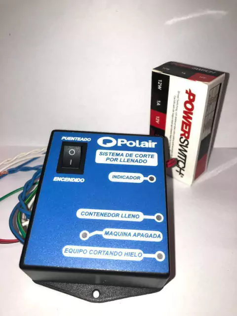 CONTROLADOR NIVEL DE HIELO + FUENTE ALIMENTACION