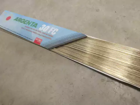 VARILLA DE PLATA ESPECIAL Ø2mm *450mm (UNIDAD)