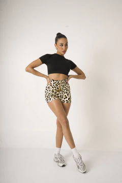Calza Corta Animal Print - tienda online