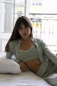 TOP SOPHIA | VERDE - ENNOIA