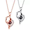 Collar "Te Amo" en 100 idiomas + cajita de regalo