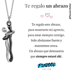 Collar Abrazo-Infinito® (con nota especial) + Estuche de Regalo - comprar online