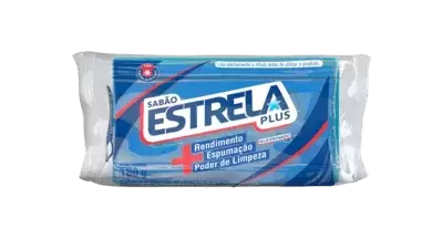 Sabão em Barra Estrela Plus 200g
