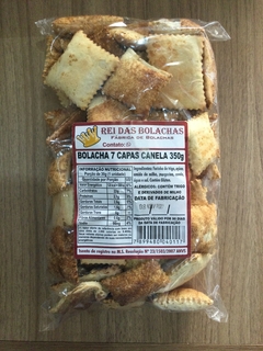 Bolacha 7 Capas Canela 350g
