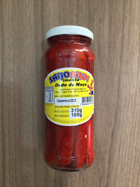 PIMENTA DEDO DE MOÇA 310G