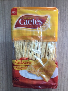 BOLACHA SETE CAPAS SALGADA CAETÉS 300G