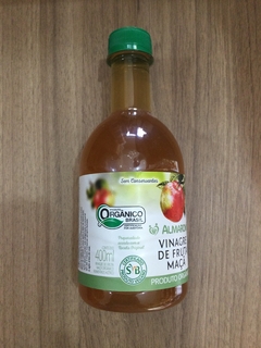 VINAGRE DE MAÇA ORGÂNICO 400ML ALMAROMI