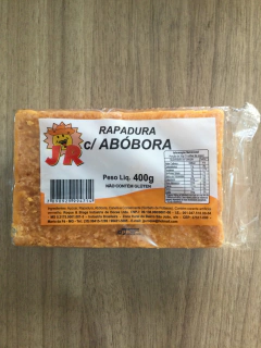 RAPADURA COM ABÓBORA 400G JR