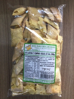 Bolacha 7 Capas Agua e Sal 350g