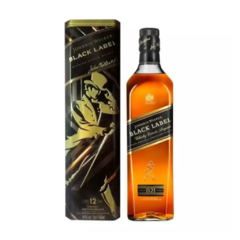 Whisky Johnnie Walker Lata Black