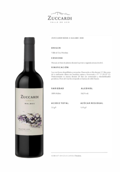 Vino Zuccardi Serie A Malbec - comprar online