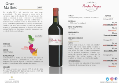 Vino Piedra Negra Gran Malbec 2021 - comprar online