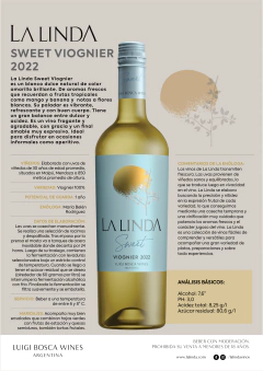 Vino La Linda Sweet Viogner - comprar online