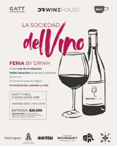 Feria: La sociedad del vino | 25.10 Funes