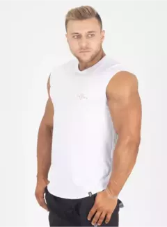 Imagen de Musculosa Japonesa Blaze Reps Blanca Crown Training