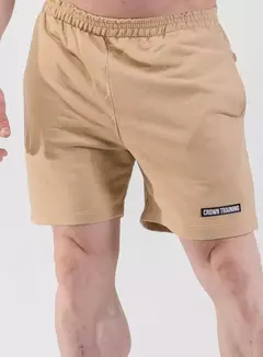 Short Moletom Corto Caramelo Crown Training en internet