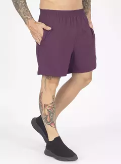 Short Poliamida Corto Morado Crown Training