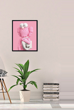 pink kaws